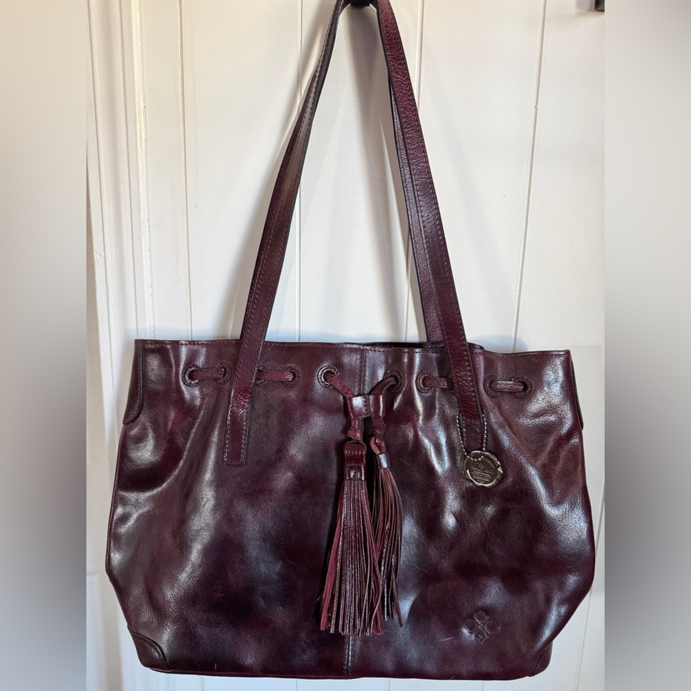 Patricia Nash 10th Anniversary Whitney Plum Tote Bag
